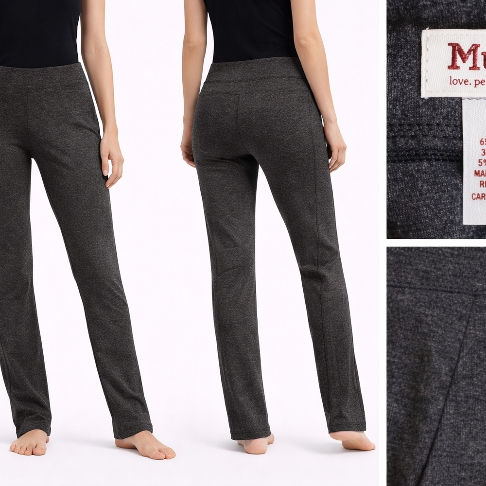Mudd Charcoal Straight Leg Women's Pants